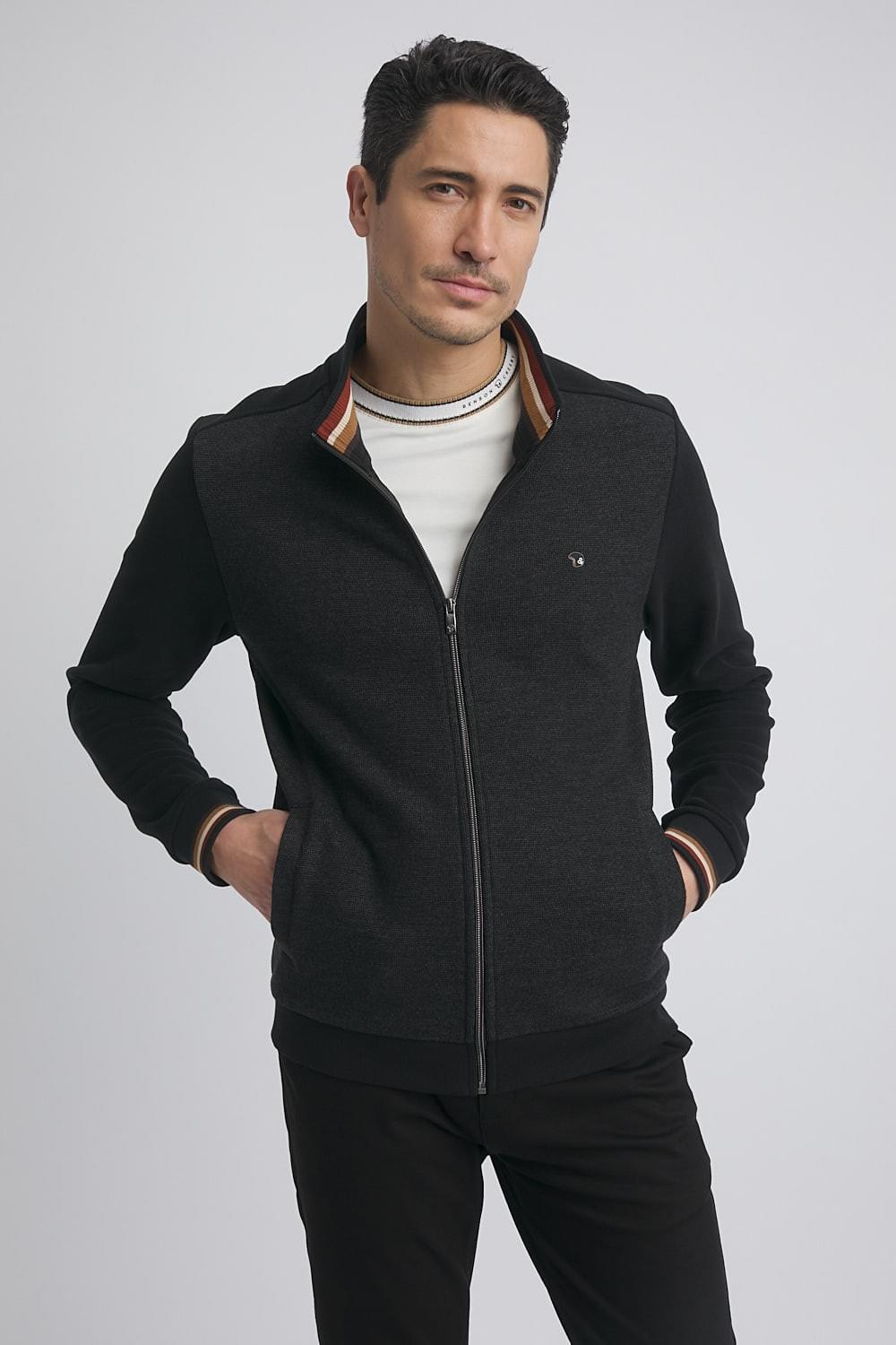 Benson & Cherry Gilet Zippé Mystère